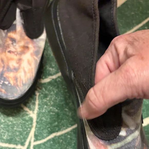 Star Wars Sperry  Themed Men's Black Slip-On Shoes - Picture 4 of 10